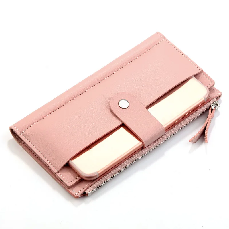 Women Long Wallets Fashion Luxury PU Leather Female Coin Purse Multi-card Bit Card Designer Phone Bag Holder Ladies Clutch 2019
Women Long Wallets Fashion Luxury PU Leather Female Coin Purse Multi-card Bit Card Designer Phone Bag Holder Ladies Clutch 2019