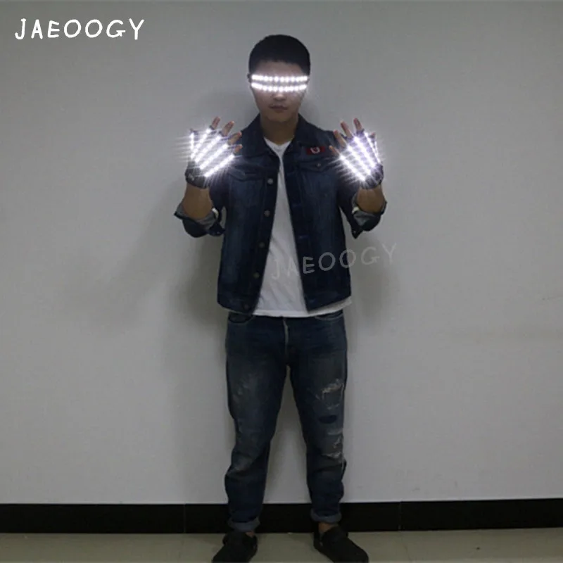Free Shipping LED Glowing Gloves Halloween Christmas Party Fluorescent Glasses Props Bar Night Market Atmosphere Supplies
Free Shipping LED Glowing Gloves Halloween Christmas Party Fluorescent Glasses Props Bar Night Market Atmosphere Supplies