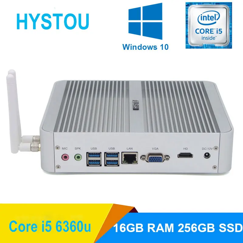 Hystou FMP03B Fanless Mini PC DDR4 RAM 32GB Max Skylake Intel Core i5 6260U Mini PC Windows 10 Max 3.1GHz Mini PC Nettop 4K VGA
Hystou FMP03B Fanless Mini PC DDR4 RAM 32GB Max Skylake Intel Core i5 6260U Mini PC Windows 10 Max 3.1GHz Mini PC Nettop 4K VGA