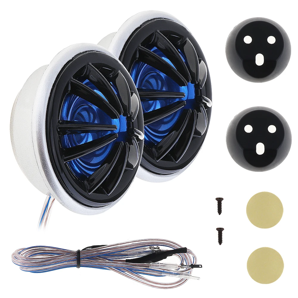 2pcs 150W Car Speaker Auto Horn Dome Tweeter Speaker Audio Loudspeaker Car Stereo Treble Speaker for Cars Vehicle Auto
2pcs 150W Car Speaker Auto Horn Dome Tweeter Speaker Audio Loudspeaker Car Stereo Treble Speaker for Cars Vehicle Auto