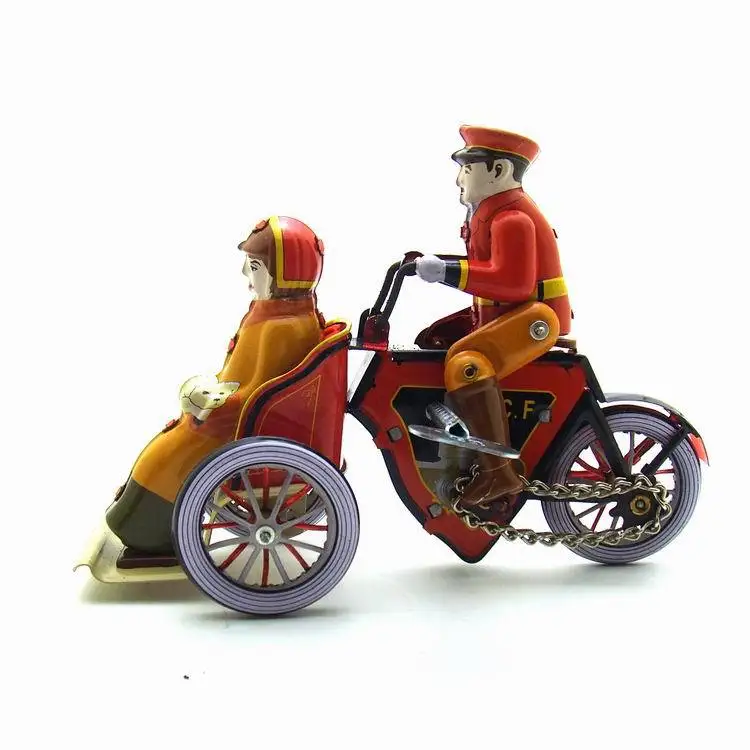 Adult Collection Antique Style Clockwork Spring Tin Toys, Wind Up Toys Robots iron Metal Models Craft 471 3 wheels car
Adult Collection Antique Style Clockwork Spring Tin Toys, Wind Up Toys Robots iron Metal Models Craft 471 3 wheels car