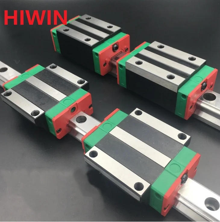 

2pcs 100% original Hiwin linear guide HGR25 -L 1300mm + 2pcs HGH25CA and 2pcs HGW25CA/HGW25CC block for CNC