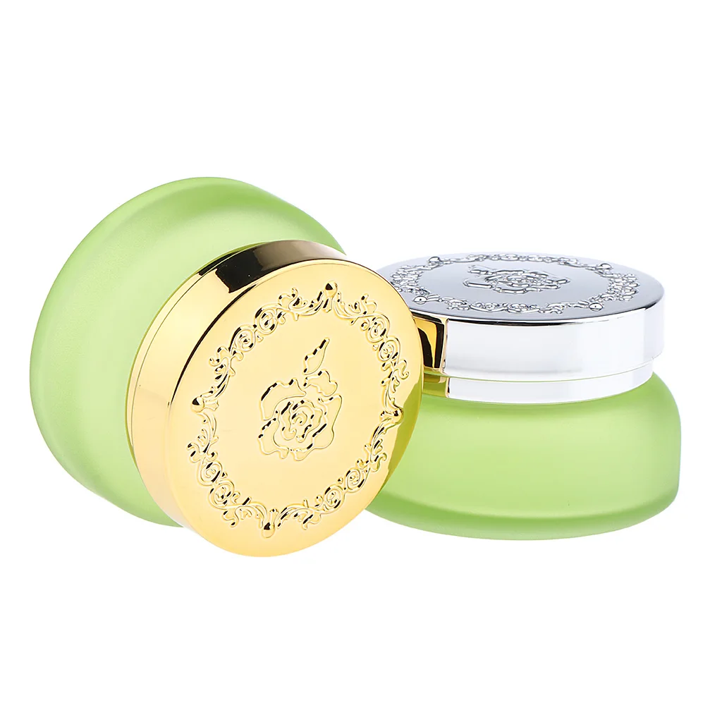 2 Pieces Refillable and Reusable Makeup Cosmetic Jars Nontoxic Durable Cream Face Gel Mask Glass Storage Containers - 30g
2 Pieces Refillable and Reusable Makeup Cosmetic Jars Nontoxic Durable Cream Face Gel Mask Glass Storage Containers - 30g