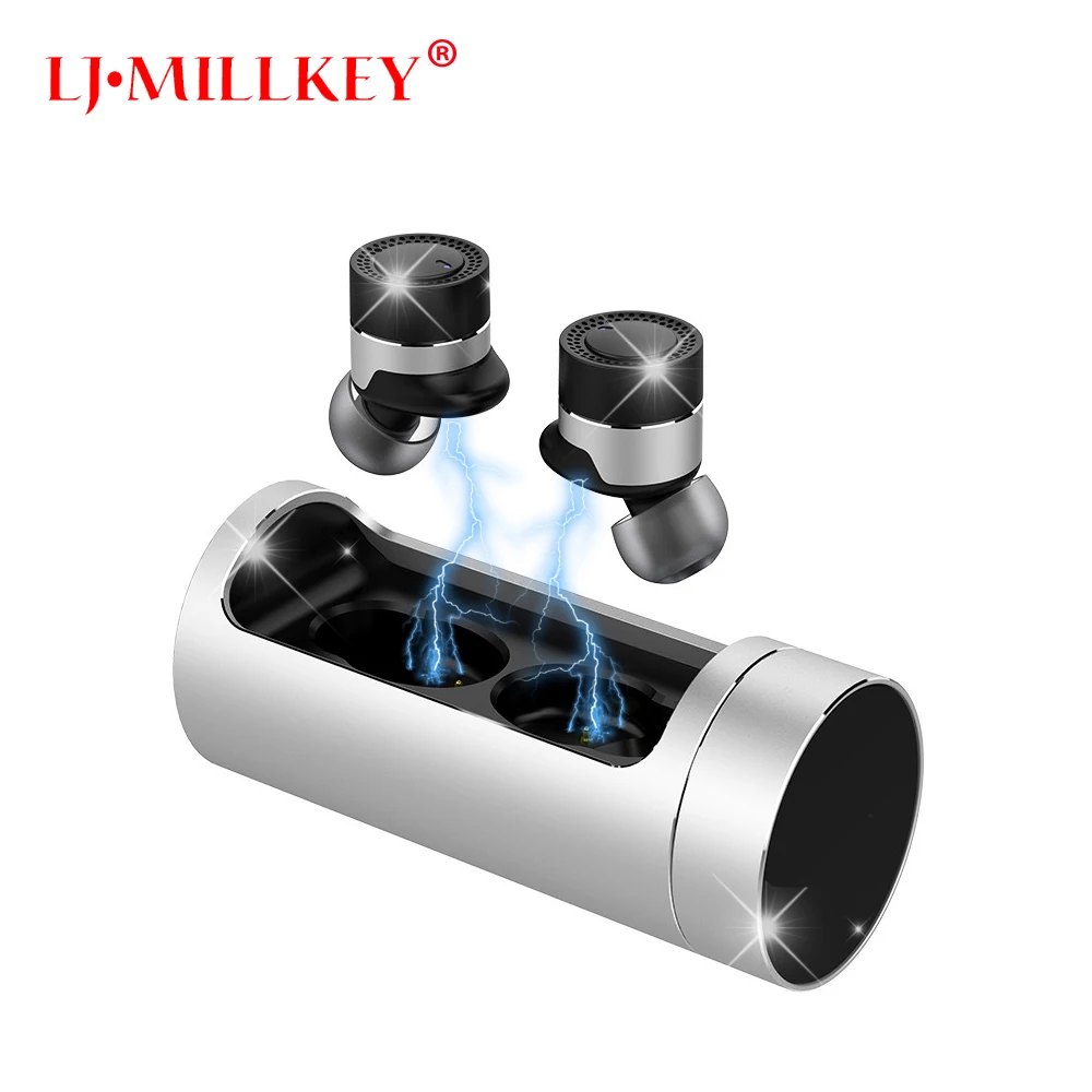 TWS Headset Portable Mini Wireless Earphone Stereo Earbuds Bluetooth Earphone With Charger Box Ear bud LJ-MILLKEY YZ141
TWS Headset Portable Mini Wireless Earphone Stereo Earbuds Bluetooth Earphone With Charger Box Ear bud LJ-MILLKEY YZ141