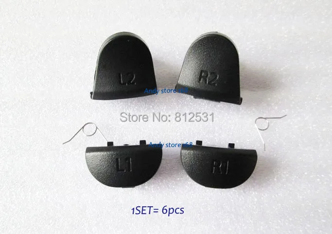 L1 R1 L2 R2 Gamepad Trigger Button Housing Cover For Playstation 4 +Spring For PS4 JDS030 JDS040 Controller 10Sets
L1 R1 L2 R2 Gamepad Trigger Button Housing Cover For Playstation 4 +Spring For PS4 JDS030 JDS040 Controller 10Sets