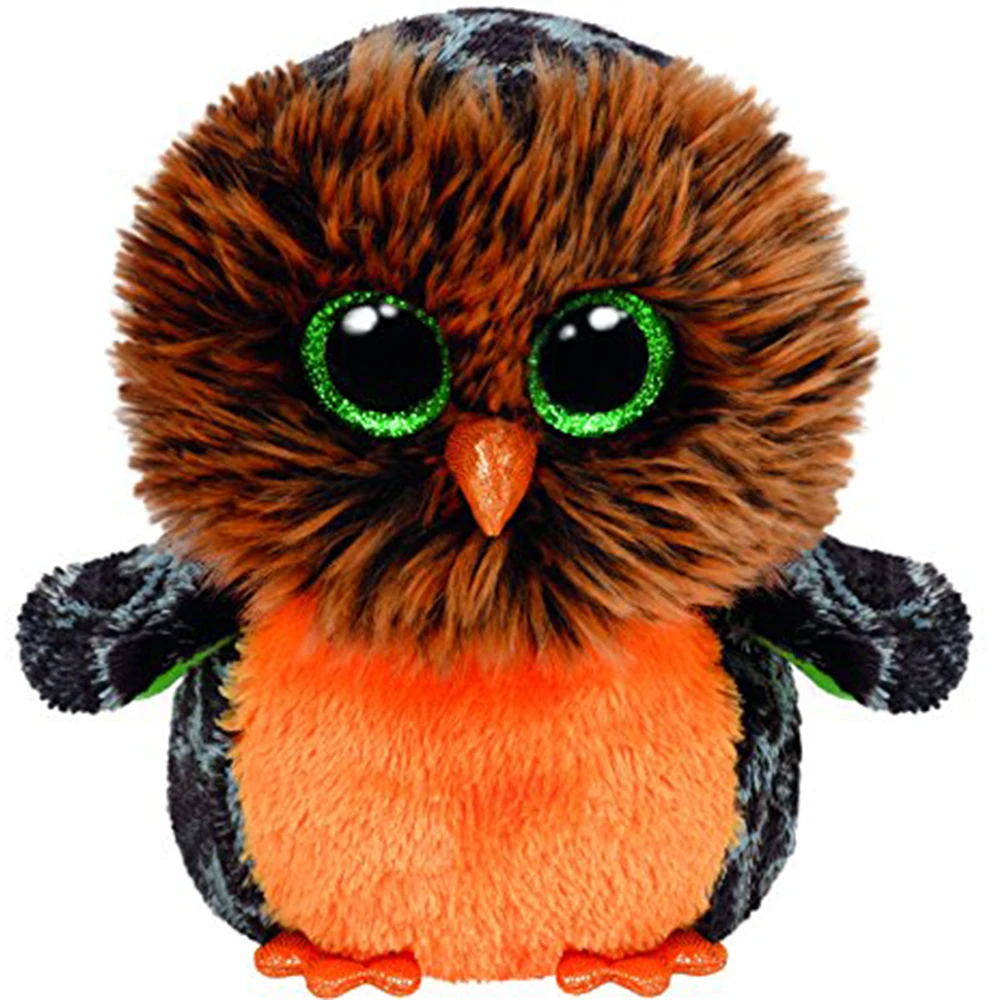 Pyoopeo Ty Beanie Boos 6" 15cm Midnight the Owl Plush Regular Soft Big-eyed Stuffed Animal Collectible Doll Toy with Heart Tag
Pyoopeo Ty Beanie Boos 6" 15cm Midnight the Owl Plush Regular Soft Big-eyed Stuffed Animal Collectible Doll Toy with Heart Tag