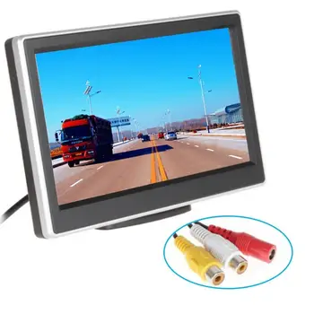 4.3'' Car auto rear view monitor safety parking revering Screen assistance 2video input LCD display Monitor car-detector
4.3'' Car auto rear view monitor safety parking revering Screen assistance 2video input LCD display Monitor car-detector