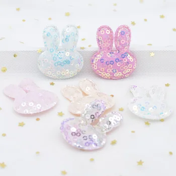 12Pcs 32*42mm Kawaii Rabbit Bling Appliques Pads for DIY Headwear Clips Accessories Toy Clothes Patches Scrapbooking Sticker H36
12Pcs 32*42mm Kawaii Rabbit Bling Appliques Pads for DIY Headwear Clips Accessories Toy Clothes Patches Scrapbooking Sticker H36