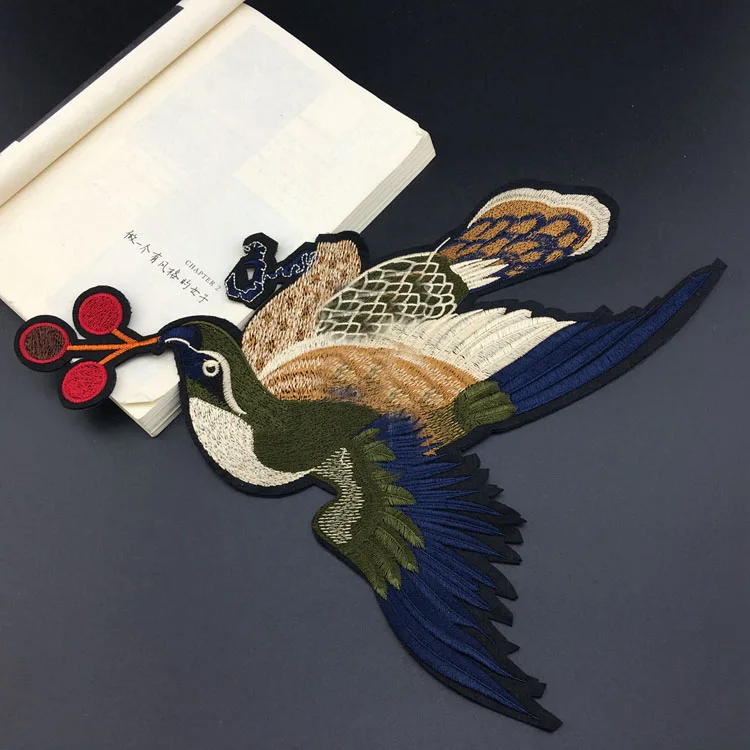 1pcs 34x27cm wide birds clothes pocket embroidered appliques patches 3b2605 free ship
1pcs 34x27cm wide birds clothes pocket embroidered appliques patches 3b2605 free ship