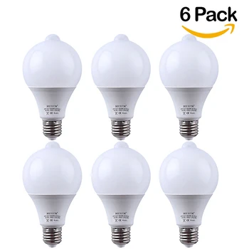 6PCS 9W Light Control Motion Sensor Light E27+ PIR Motion Sensor LED Bulb Auto Smart Led PIR Infrared Body Sound Lamp
6PCS 9W Light Control Motion Sensor Light E27+ PIR Motion Sensor LED Bulb Auto Smart Led PIR Infrared Body Sound Lamp