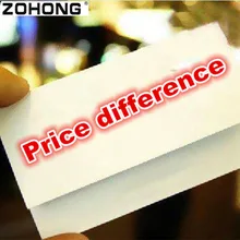 ZOHONG ราคาความแตกต่างเพียงสำหรับ ZOHONG store 1 หรือ 10 หรือ 20 หรือ 50(China)