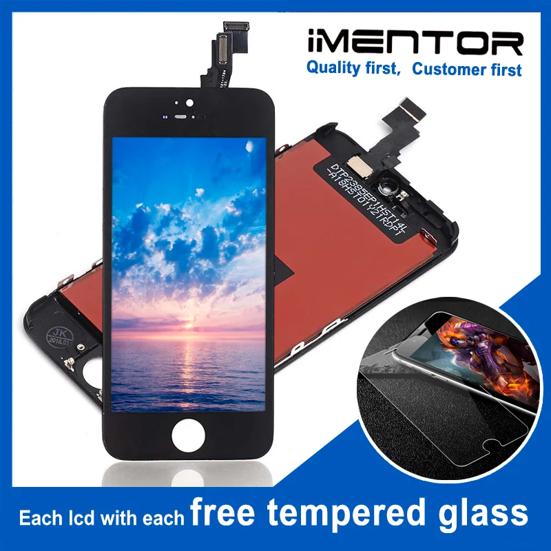 10pcs TIANMA LCD High Quality Tested One by One display lcd screen for iphone 5c free tempered glass 10pcs
10pcs TIANMA LCD High Quality Tested One by One display lcd screen for iphone 5c free tempered glass 10pcs