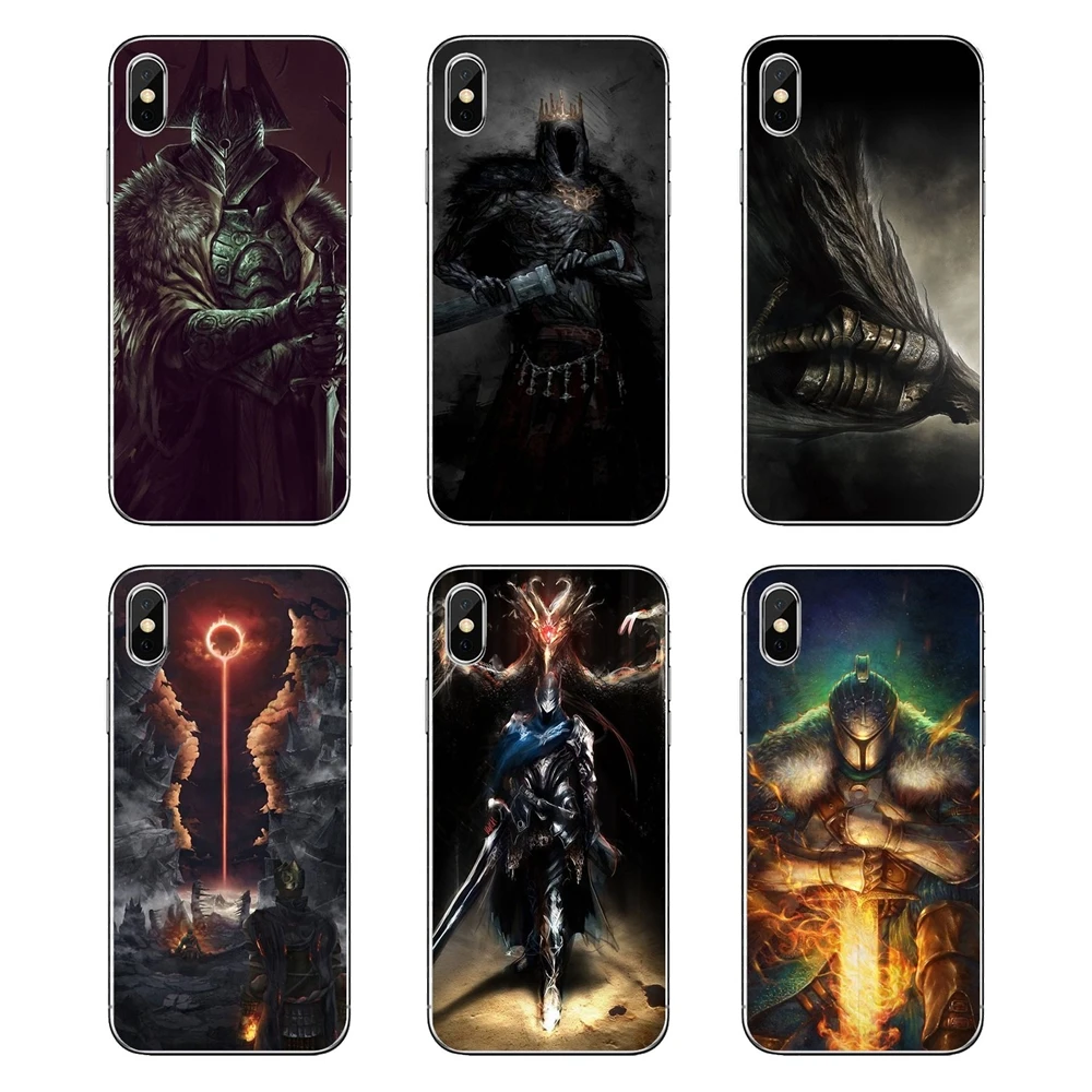 Силиконовый чехол с рисунком для samsung Galaxy A5 A6 A7 A8 A9 J4 J5 J7 J8 2017 2018 Plus Prime Nameless King Dark souls