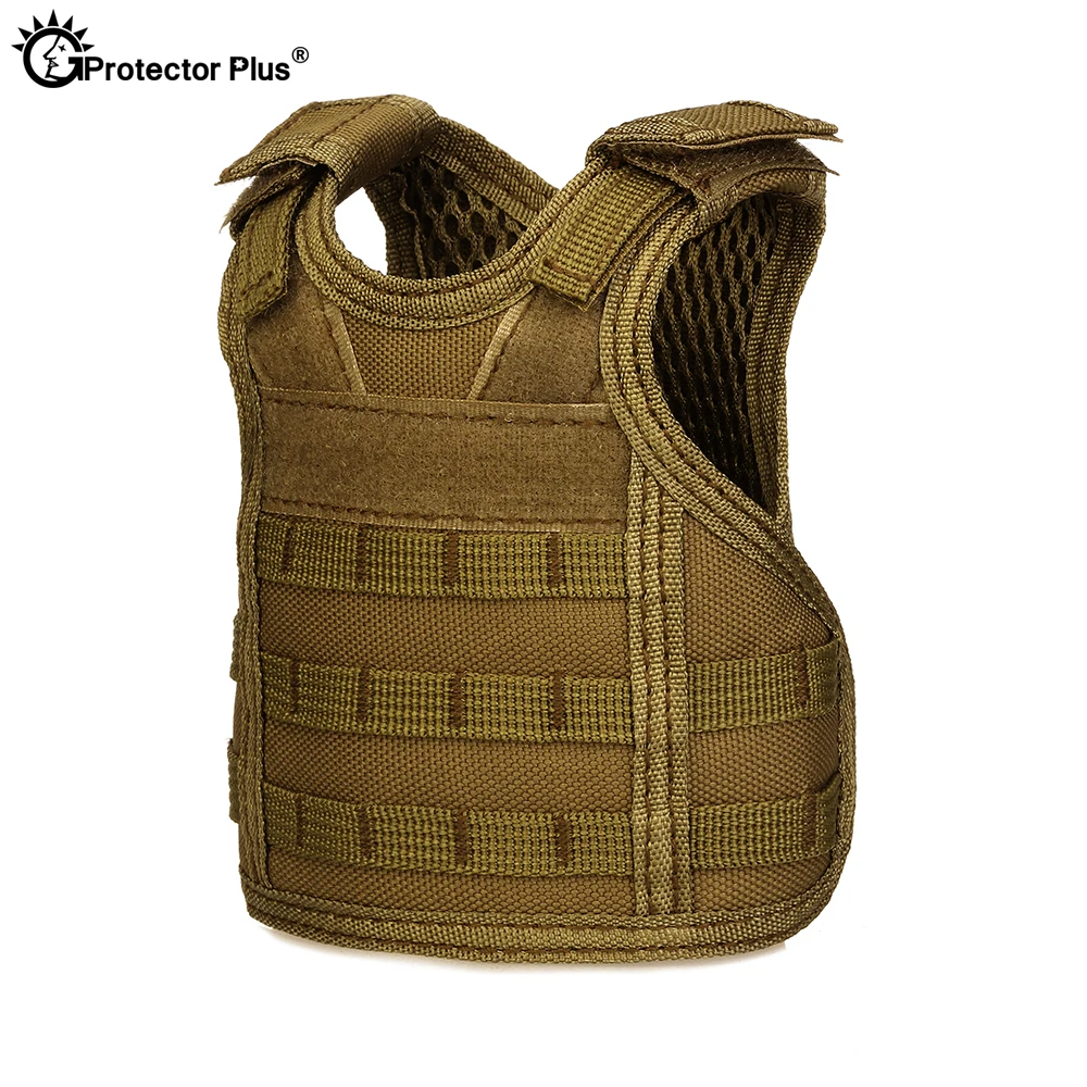 PROTECTOR PLUS Tactical Vest Layer Military Beer Bottle Set Mini Molle vest Hunting Bottle Drink set Adjustable Shoulder Straps
PROTECTOR PLUS Tactical Vest Layer Military Beer Bottle Set Mini Molle vest Hunting Bottle Drink set Adjustable Shoulder Straps