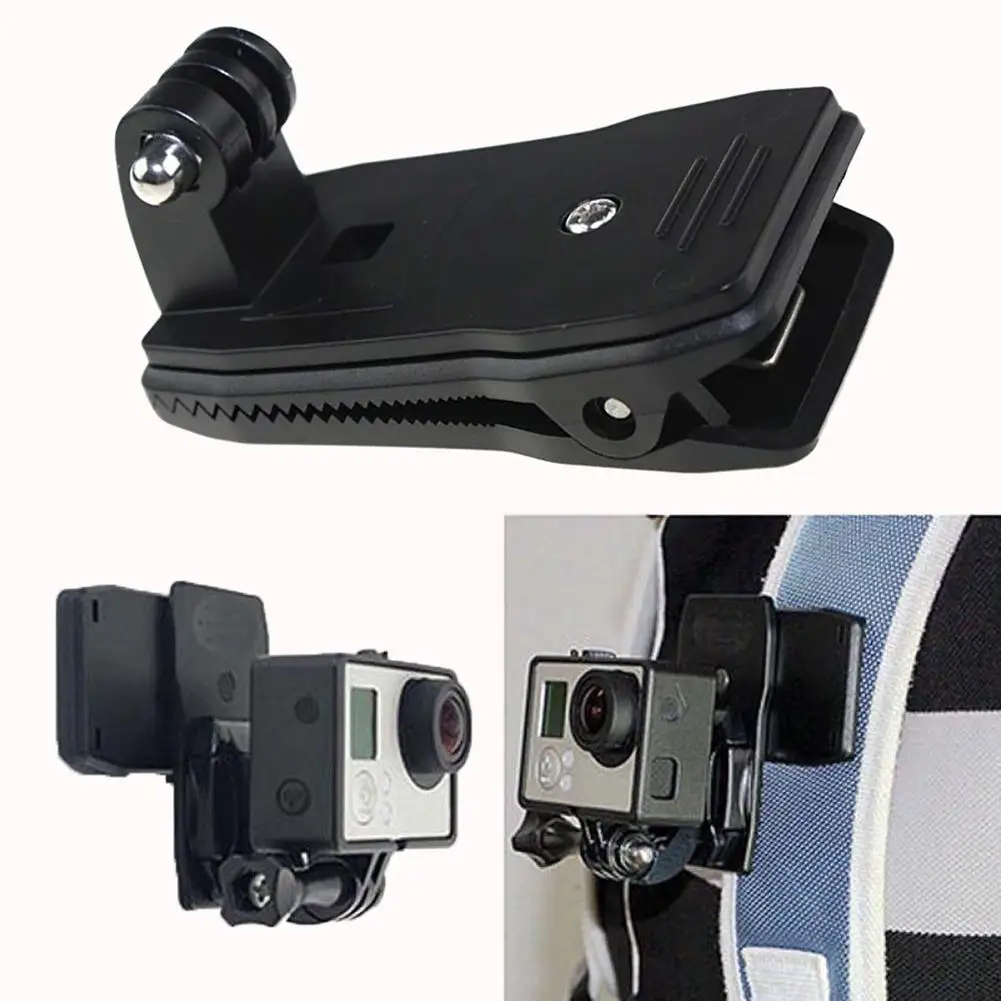 360 Degree Rotation Fast Clamp Backpack Hat Mount Fixing Clip for Gopro Camera Degree Rotation Fast Clamp Backpack
360 Degree Rotation Fast Clamp Backpack Hat Mount Fixing Clip for Gopro Camera Degree Rotation Fast Clamp Backpack