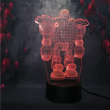 LED Charge bulb New 3D Model Robot Shine Night Light 7 Color Change Home Bedroom Lighting Table Lamp Kid Game decor Holiday gift
LED Charge bulb New 3D Model Robot Shine Night Light 7 Color Change Home Bedroom Lighting Table Lamp Kid Game decor Holiday gift