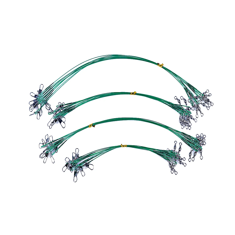 10Pcs/Pack Portable Anti-bite Line Rope Wire High Carbon Stainless Steel Anti-bite Sub Thread String Fishing Line Fishing Tool
10Pcs/Pack Portable Anti-bite Line Rope Wire High Carbon Stainless Steel Anti-bite Sub Thread String Fishing Line Fishing Tool