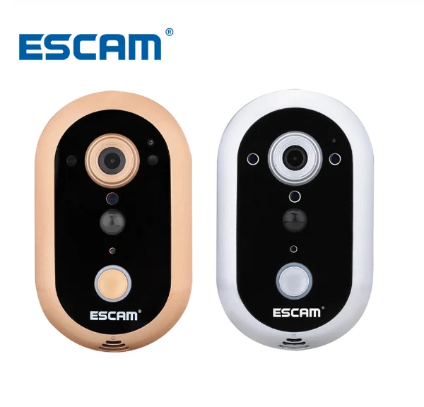 New landig ESCAM Doorbell QF600 Wifi Mini IP Camera HD P2P indoor Surveillance Night Vision Security CCTV Camera with TF SD Card
New landig ESCAM Doorbell QF600 Wifi Mini IP Camera HD P2P indoor Surveillance Night Vision Security CCTV Camera with TF SD Card