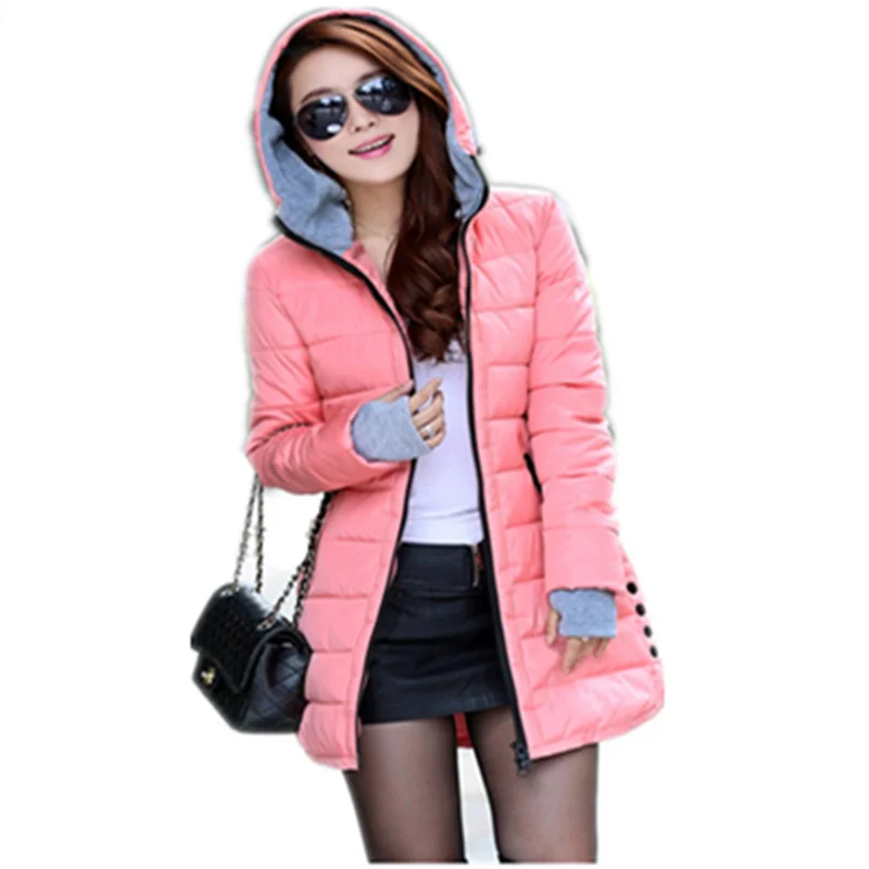 Women's Hooded Cotton-Padded Jacket Winter Medium-Long Cotton Coat Plus Size Down Jacket Female Slim Ladies Jackets Coats LD069
Women's Hooded Cotton-Padded Jacket Winter Medium-Long Cotton Coat Plus Size Down Jacket Female Slim Ladies Jackets Coats LD069