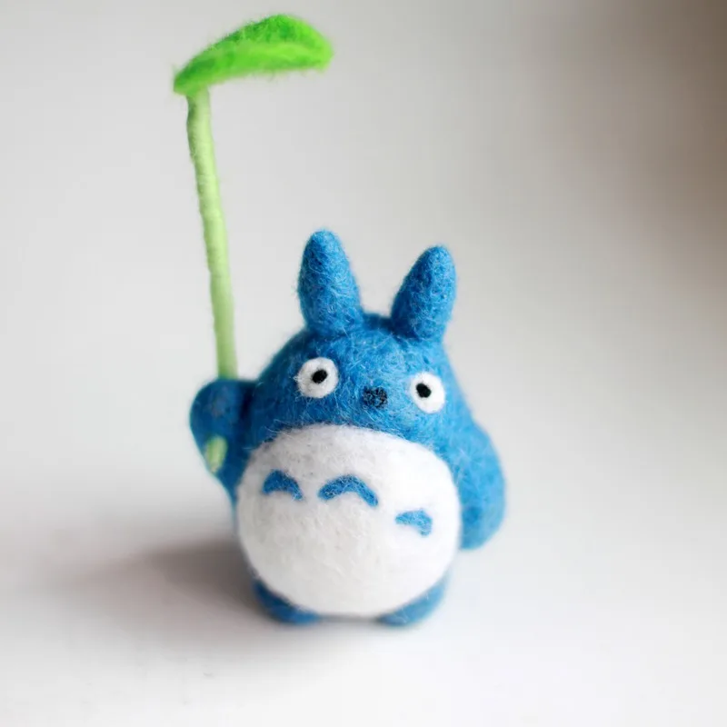 Cartoon animal My Neighbor Totoro Non Finished Felting Poked Wool Felt Set Handmade DIY Material Package for Needle craft
Cartoon animal My Neighbor Totoro Non Finished Felting Poked Wool Felt Set Handmade DIY Material Package for Needle craft
