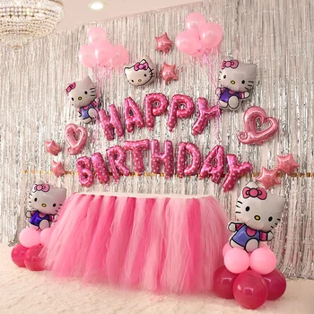 Hello Kitty Birthday Party Balloon Package Happy Birthday Aluminum Foil Balloon Captain America baby shower boy girl
Hello Kitty Birthday Party Balloon Package Happy Birthday Aluminum Foil Balloon Captain America baby shower boy girl