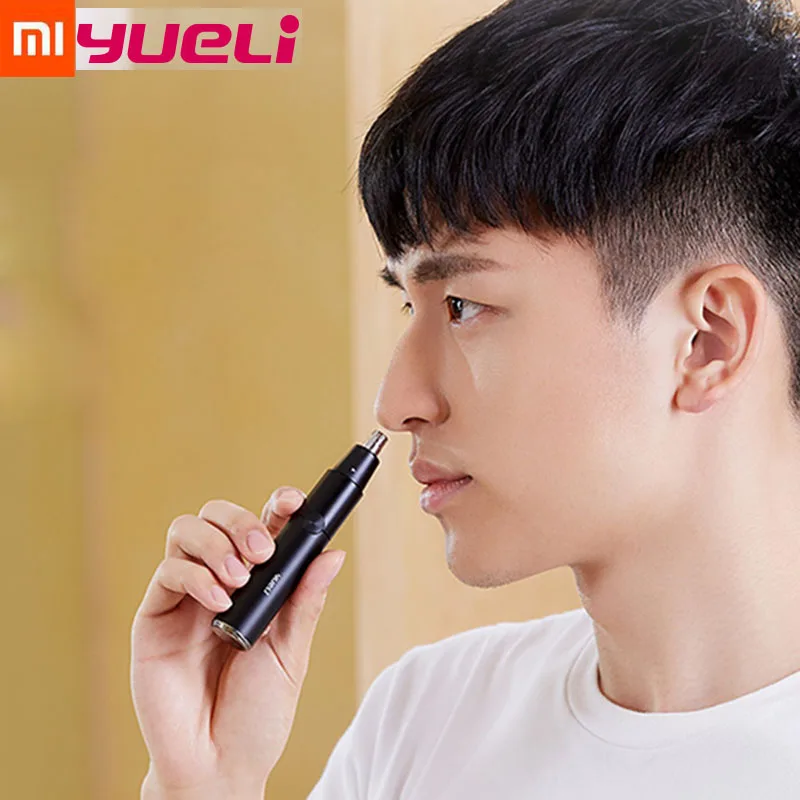 Original Xiaomi Yueli Electronic Nose Ear Hair Trimmer Safe 360 Degree Floating Blades for Men Women,Detachable Dual Edge Blades
Original Xiaomi Yueli Electronic Nose Ear Hair Trimmer Safe 360 Degree Floating Blades for Men Women,Detachable Dual Edge Blades