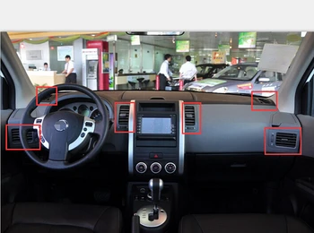 2008-2013 For Nissan X-trail Dashboard Air Condition Outlet Cover ABS Matte 6pcs
2008-2013 For Nissan X-trail Dashboard Air Condition Outlet Cover ABS Matte 6pcs