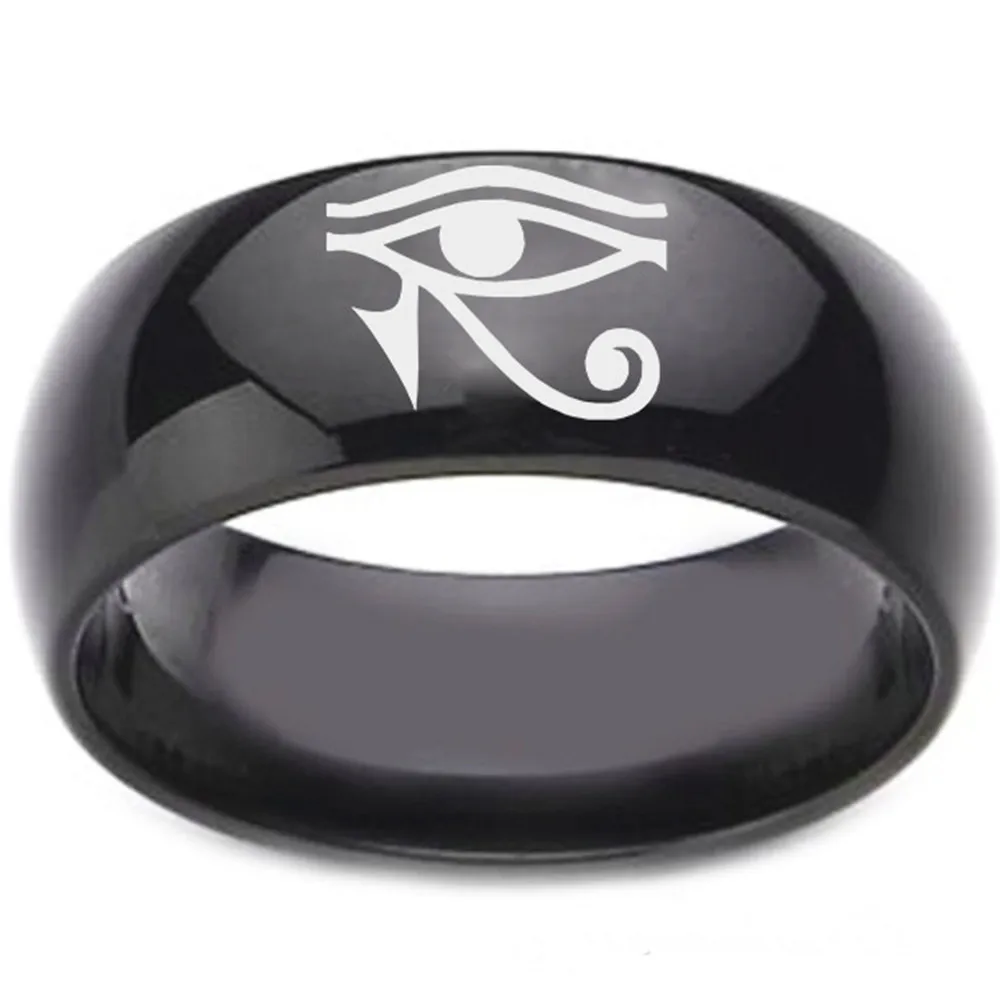 Egyptian Eye of Horus Ra Udjat Amulet Ring Stainless Steel Ring Evil Eye Rings Jewelry Bff Best Friends Couple Fashion Designer
Egyptian Eye of Horus Ra Udjat Amulet Ring Stainless Steel Ring Evil Eye Rings Jewelry Bff Best Friends Couple Fashion Designer