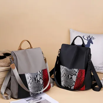 Woman Backpack Sleek Minimalist Large Capacity Wild Travel Bag Korean version Oxford Solid Color backpack bolso mujer#B02
Woman Backpack Sleek Minimalist Large Capacity Wild Travel Bag Korean version Oxford Solid Color backpack bolso mujer#B02