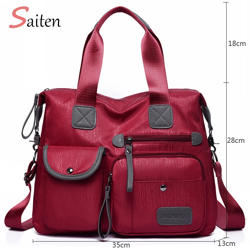 Waterproof Oxford Ladies Tote Bags High Capacity Ladies IPad Compartment tote Female Double Pocket Handbags Women Shoulder Bags
Waterproof Oxford Ladies Tote Bags High Capacity Ladies IPad Compartment tote Female Double Pocket Handbags Women Shoulder Bags