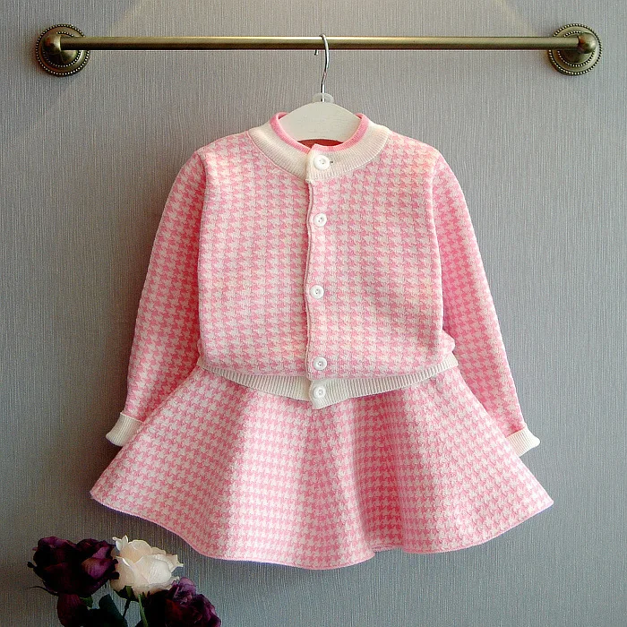 New Girls Sets Fall 2018 Cute Children's Long Sleeve Sweater Cardigan + Knit Skirt Two-Piece Sets Kids Suits Children Clothing
New Girls Sets Fall 2018 Cute Children's Long Sleeve Sweater Cardigan + Knit Skirt Two-Piece Sets Kids Suits Children Clothing