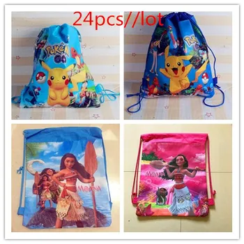24Pcs Pokemon Go Theme Non-woven Fabrics of Bag Drawstring Backpack Gift Bag Storage Bag boy favor school bag Party supplies
24Pcs Pokemon Go Theme Non-woven Fabrics of Bag Drawstring Backpack Gift Bag Storage Bag boy favor school bag Party supplies