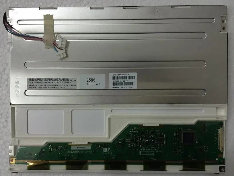 Original A+ Grade LQ121S1LG49 12.1 inch Industrial Application LCD Screen lcd panel
Original A+ Grade LQ121S1LG49 12.1 inch Industrial Application LCD Screen lcd panel