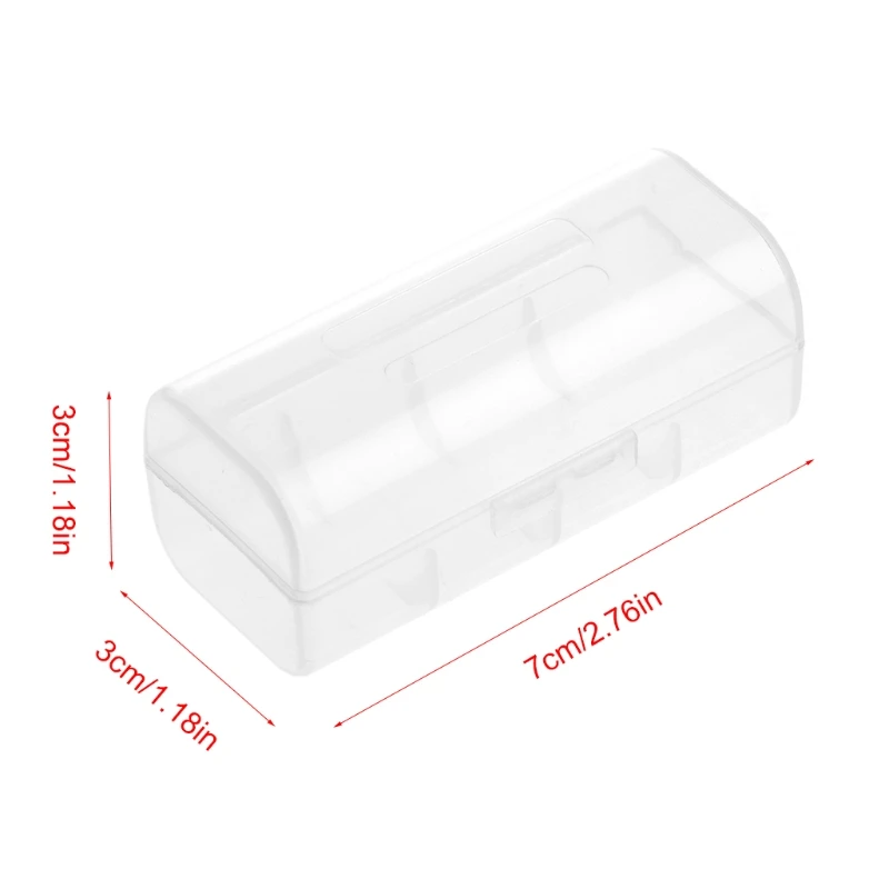 Transparent Plastic Case Holder Container Battery Storage Box For 1X 26650 Battery
Transparent Plastic Case Holder Container Battery Storage Box For 1X 26650 Battery