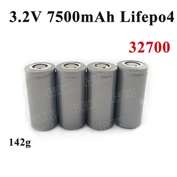 4pcs 32700 3.2v 7500mAh big brand cells 7.5Ah lifepo4 lithium battery for diy 12v electric bike power tool solar energy battery
4pcs 32700 3.2v 7500mAh big brand cells 7.5Ah lifepo4 lithium battery for diy 12v electric bike power tool solar energy battery