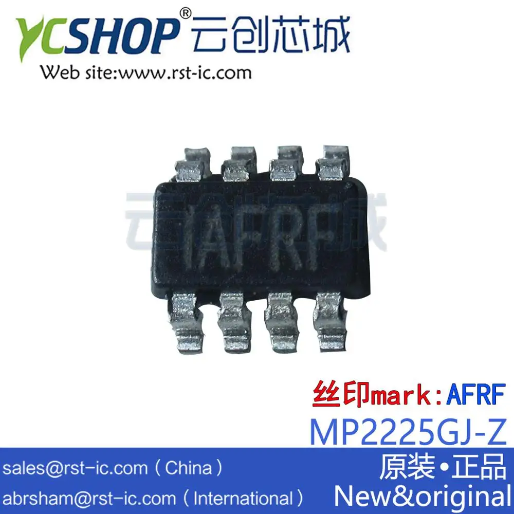 MP2225GJ-Z MP2225GJ-P MP2225 marking AFRF IAFRF ,Switching Voltage Regulators HighEfficiency5A 18V Sync Step Down Conv
MP2225GJ-Z MP2225GJ-P MP2225 marking AFRF IAFRF ,Switching Voltage Regulators HighEfficiency5A 18V Sync Step Down Conv
