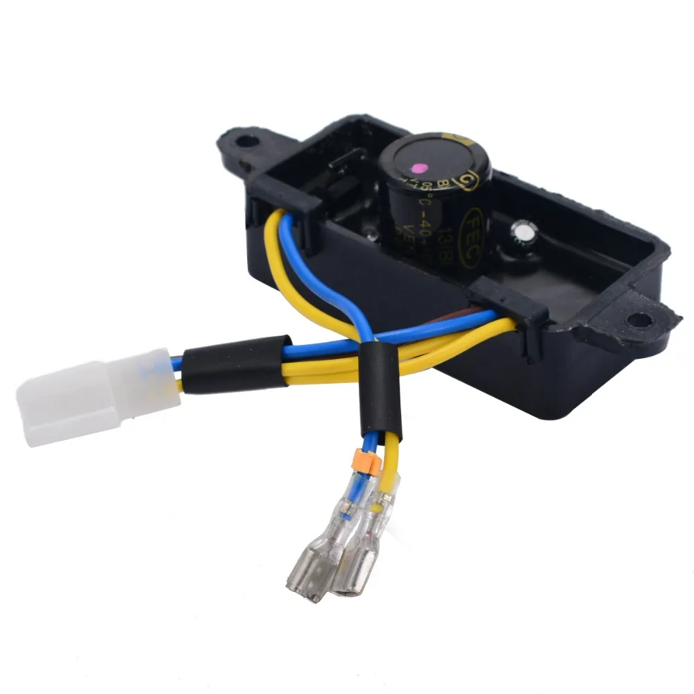 1pc Automatic Electric Start Voltage Rectifier Regulator Single Phase AVR For 2KW-3KW Chinese Gasoline Generator
1pc Automatic Electric Start Voltage Rectifier Regulator Single Phase AVR For 2KW-3KW Chinese Gasoline Generator