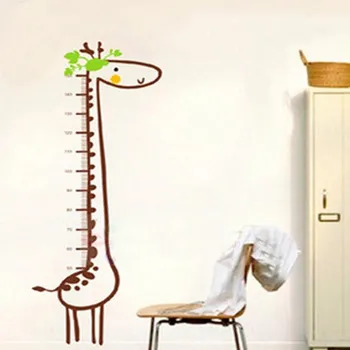 Free Shipping New Removable Giraffe Kids Growth Chart Height Measure For Home/Kids Rooms DIY Decorative Wall Stickers 57*156CM
Free Shipping New Removable Giraffe Kids Growth Chart Height Measure For Home/Kids Rooms DIY Decorative Wall Stickers 57*156CM