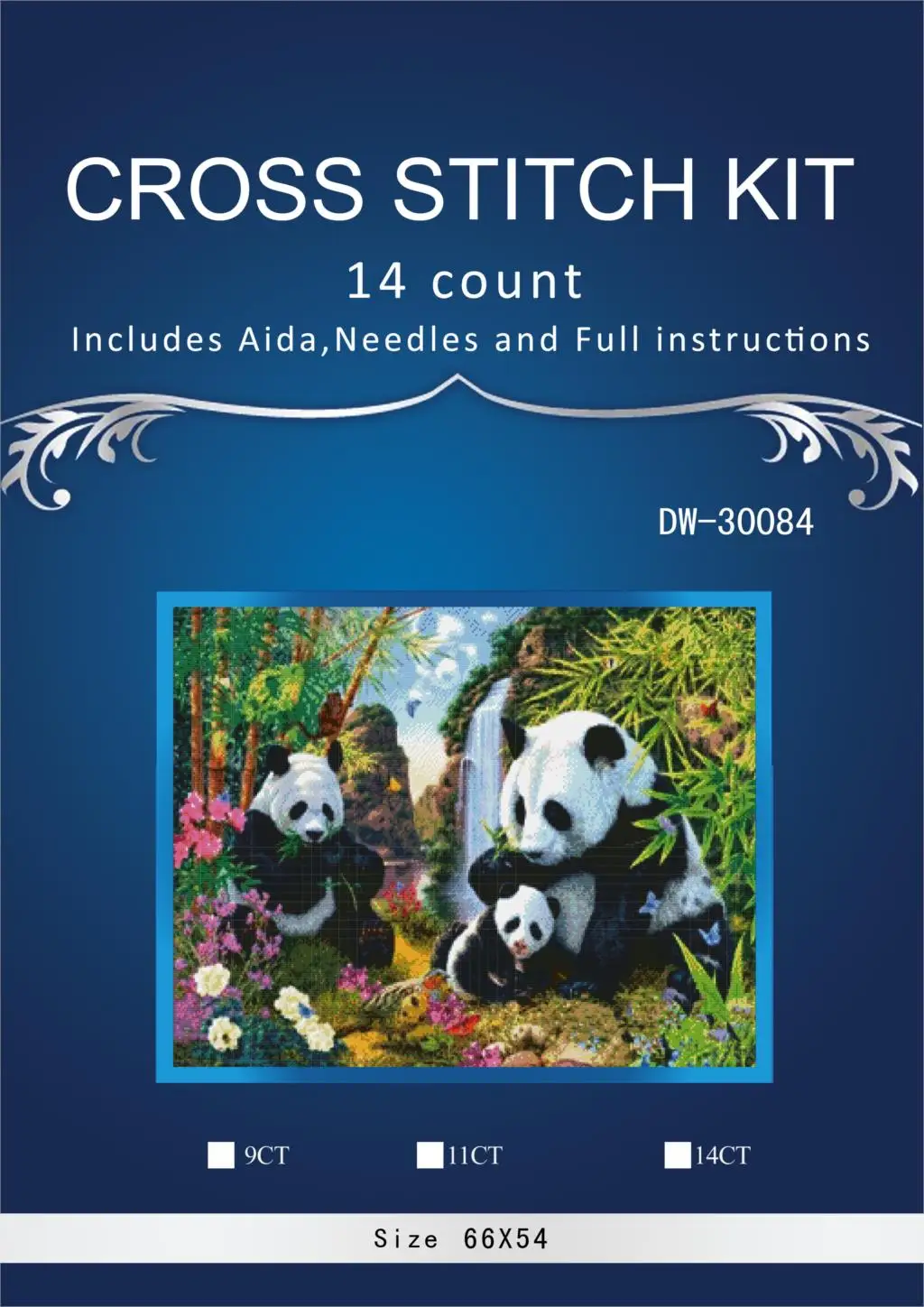 ONEROOM Panda family Cross Stitch Embroidery Kits 14CT Similar dmc threads Cotton Thread Painting DIY Needlework DMC
ONEROOM Panda family Cross Stitch Embroidery Kits 14CT Similar dmc threads Cotton Thread Painting DIY Needlework DMC