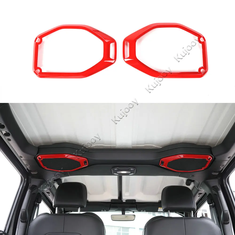 Interior Mouldings for Jeep Wrangler JL 2018 Up Car Roof Speaker Ring Decoration Sticker for Jeep JL 2018+ Wrangler Car Styling
Interior Mouldings for Jeep Wrangler JL 2018 Up Car Roof Speaker Ring Decoration Sticker for Jeep JL 2018+ Wrangler Car Styling