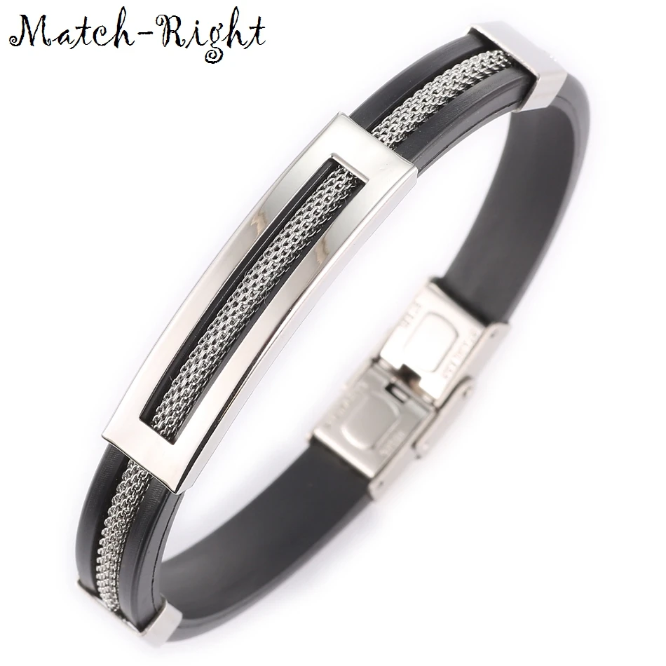 Match-Right Men's Leather Bracelets Metal Bracelet Cuff for Men Stainless Steel Bracelets Bangles Men's Wristband BR046
Match-Right Men's Leather Bracelets Metal Bracelet Cuff for Men Stainless Steel Bracelets Bangles Men's Wristband BR046