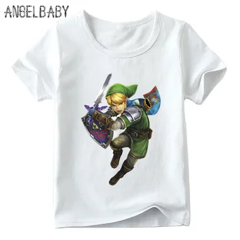 Boys/Girls The Legend of Zelda Triforce Character Print T-shirt Children Summer Tops Baby Kids Casual Funny T shirt,HKP5245
Boys/Girls The Legend of Zelda Triforce Character Print T-shirt Children Summer Tops Baby Kids Casual Funny T shirt,HKP5245