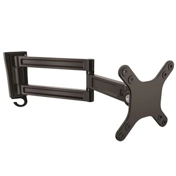 StarTech.com Wall-Mount Monitor Arm - Dual Swivel, 15 kg, 33 cm (13"), 68.6 cm (27"), 75 x 75 mm, 100 x 100 mm, Black
StarTech.com Wall-Mount Monitor Arm - Dual Swivel, 15 kg, 33 cm (13"), 68.6 cm (27"), 75 x 75 mm, 100 x 100 mm, Black