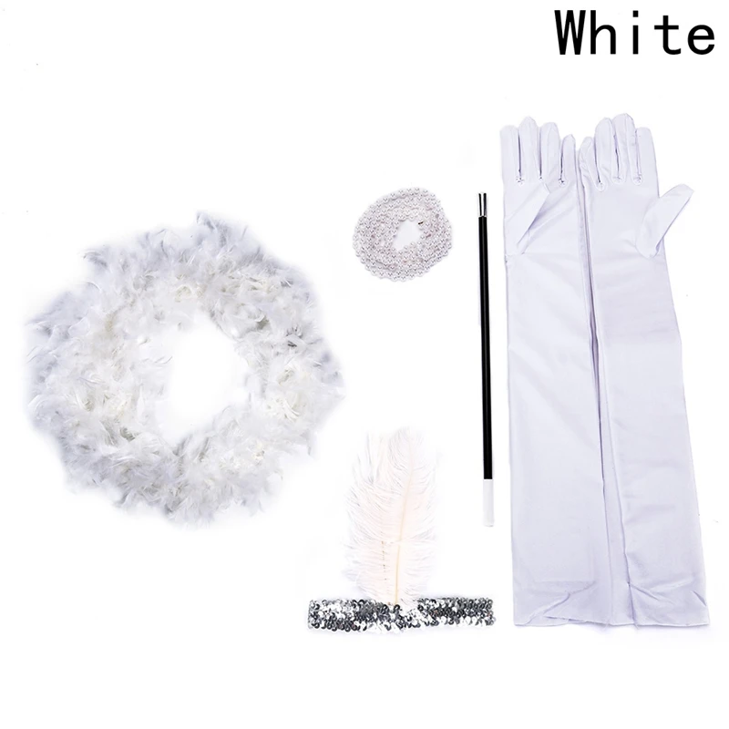 Costume Accessory Kit Fancy Dress Accessories 6PCS Set Gangster Girl Girl Ladies 1920s Flapper Hen Party Charleston
Costume Accessory Kit Fancy Dress Accessories 6PCS Set Gangster Girl Girl Ladies 1920s Flapper Hen Party Charleston
