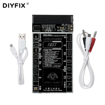DIYFIX Smartphone Battery Fast Charger Activation Board Plate Charging Cable Test Tool For iPhone 4-8 X For Samsung Mobile Phone
DIYFIX Smartphone Battery Fast Charger Activation Board Plate Charging Cable Test Tool For iPhone 4-8 X For Samsung Mobile Phone