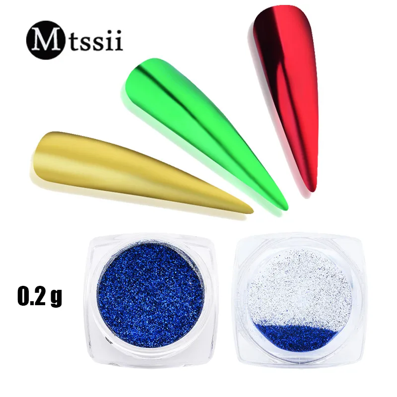 Mtssii Mirror Nail Glitter Powder Colorful Holographic Chrome Pigment Dust Nail Art Decoration 0.2g Manicure Pedicure
Mtssii Mirror Nail Glitter Powder Colorful Holographic Chrome Pigment Dust Nail Art Decoration 0.2g Manicure Pedicure
