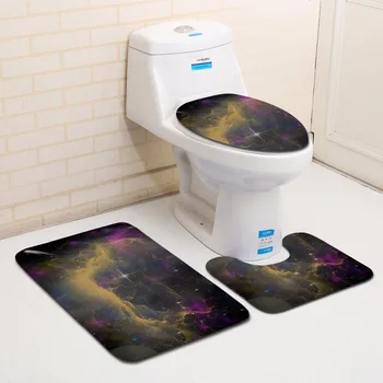 Honlaker 3Pcs/Set Mysterious Starry Sky Bathroom Toilet Mat and Decorative Cover Non-Slip Bath Rugs Carpets
Honlaker 3Pcs/Set Mysterious Starry Sky Bathroom Toilet Mat and Decorative Cover Non-Slip Bath Rugs Carpets