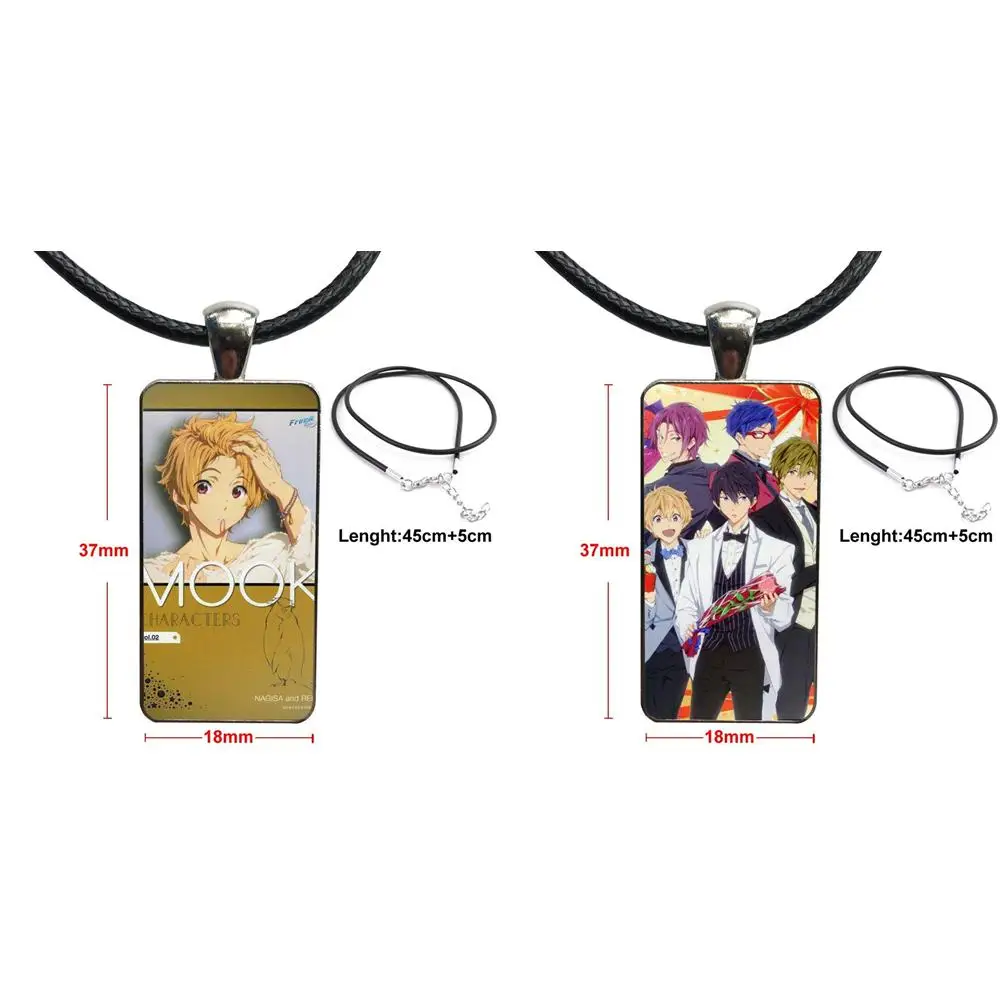 Iwatobi Swim Club Rei Ryugazaki Nagisa Necklace Fashion Long Chain With Rectangle Necklace Jewelry For Men Women Gift
Iwatobi Swim Club Rei Ryugazaki Nagisa Necklace Fashion Long Chain With Rectangle Necklace Jewelry For Men Women Gift