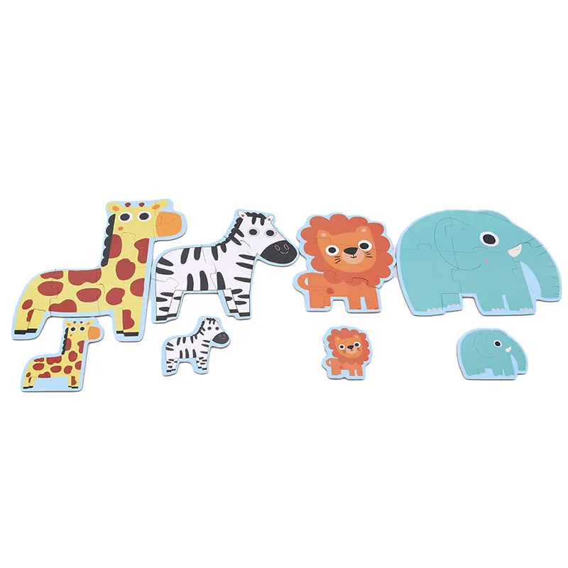 Cartoon Animals Intelligence Development Puzzle Kids Gift Kids Cardboard Jigsaw Toys 3D Puzzle Educational Toys
Cartoon Animals Intelligence Development Puzzle Kids Gift Kids Cardboard Jigsaw Toys 3D Puzzle Educational Toys