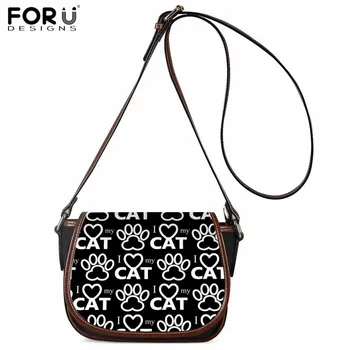 FORUDESIGNS Black Cat Claw Vintage Shoulder Casual Messenger Bag for Women Female Crossbody Bags Teenager Girls Purse Phone Bags
FORUDESIGNS Black Cat Claw Vintage Shoulder Casual Messenger Bag for Women Female Crossbody Bags Teenager Girls Purse Phone Bags